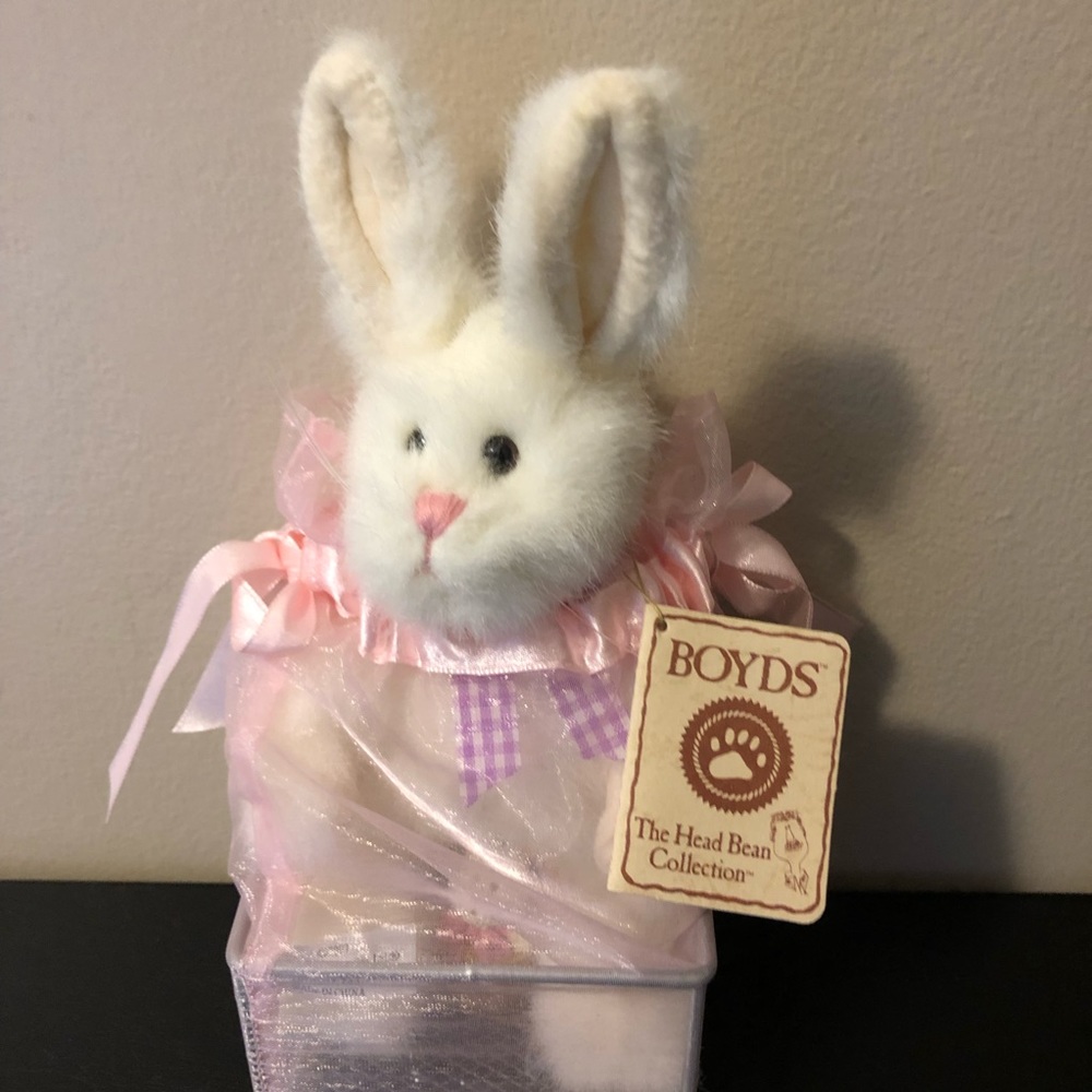 ❌SOLD❌Boyd’s Bear”Lil Hop”Bunny fromHB’s Heirloom Series NWT/Ornament no box - Picture 1 of 12